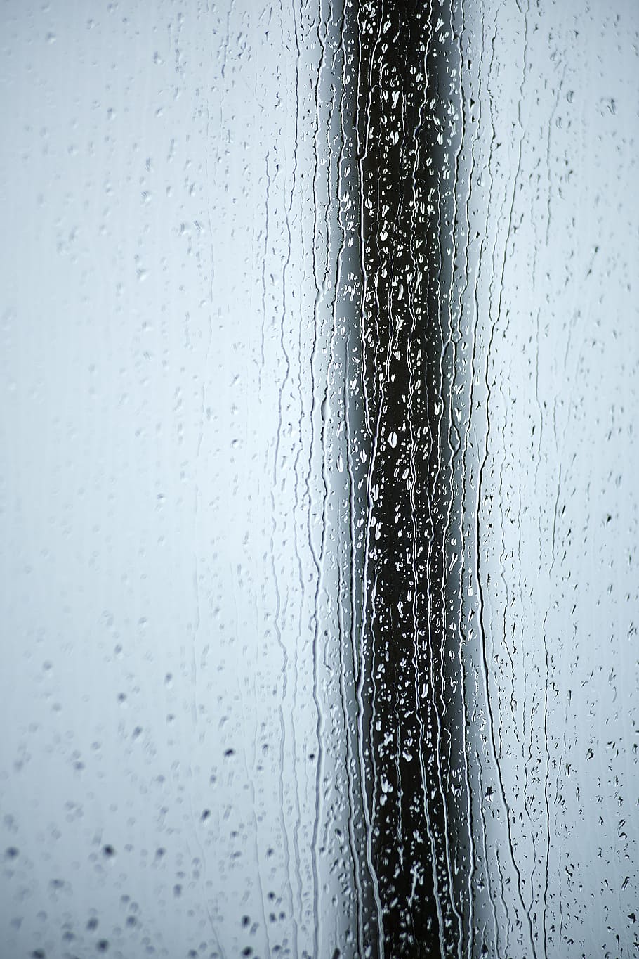 Raindrop, Drop Of Water, Drip, rain, water, close, wet, beaded, mood, rainy