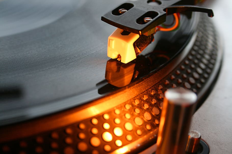 vinyl, dj, musik, audio, suara, retro, pesta, disko, lp, klub malam