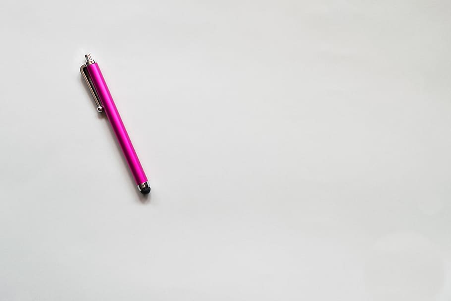 pink stylus pen, sign, contract, copyspace, business, deal, signature, desk, work, write