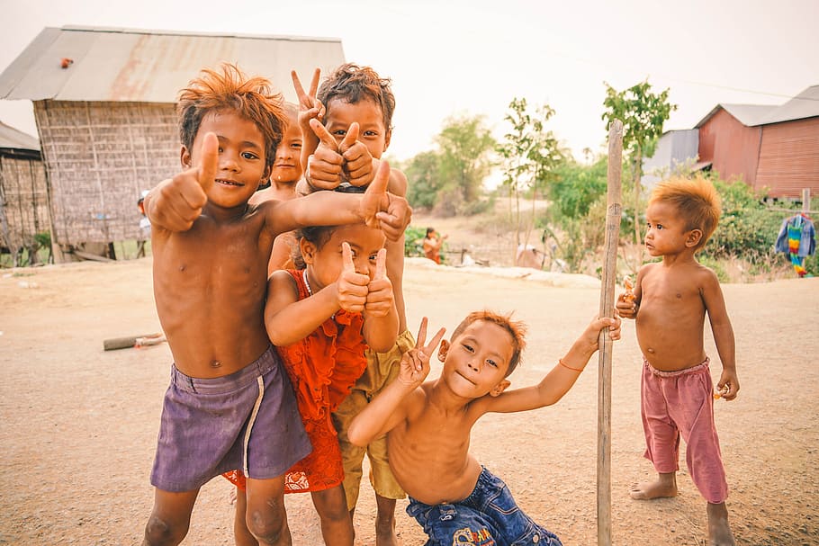 boys taking selfie, asia, asian, boys, cambodia, cambodian, child, childhood, children, cute