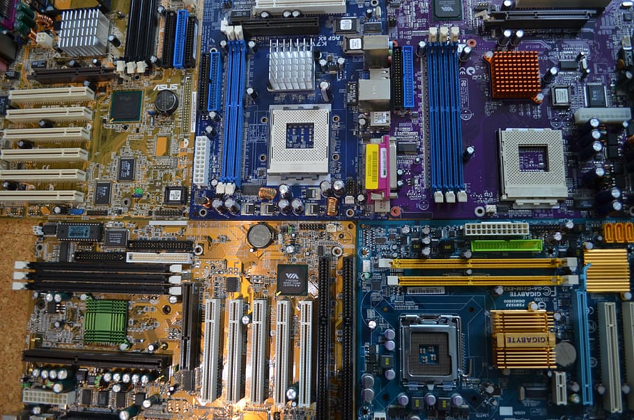 boards, motherboard, computer, hardware, computer motherboard, complex, technology, architecture, building exterior, aerial view