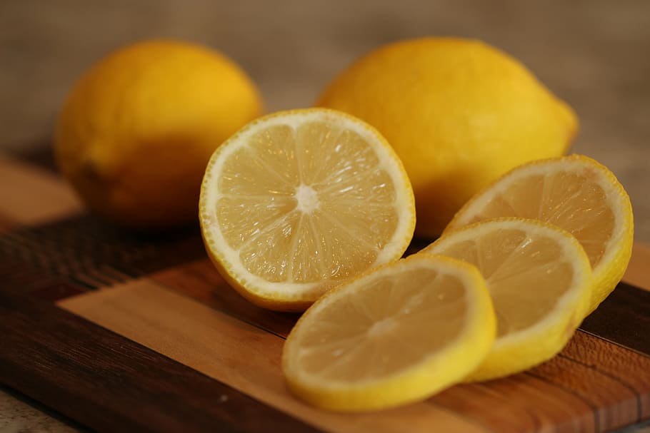 sliced lemon fruti, lemon, citrus, fruit, healthy, food, juice, diet, vegetarian, lime