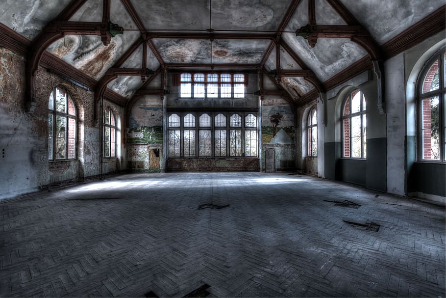 lost, places, abandoned, building, ruin, lapsed, health resorts, hospital, abandoned places, lung healing institution