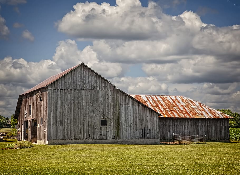 Barn Rustic Barns Ohio Digital Art Rural Scenic Country