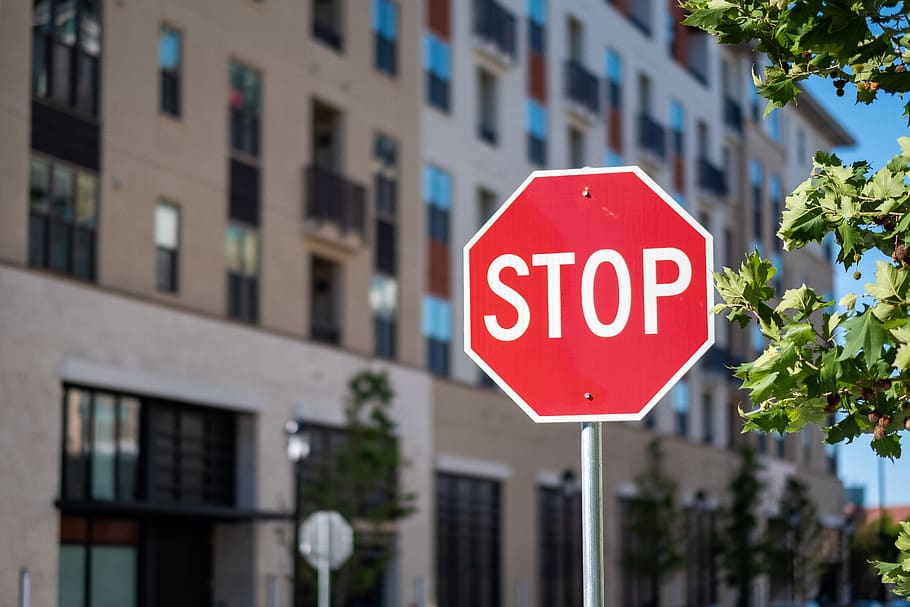 stop, sign, city, building, architecture, street, traffic, symbol, urban, driving