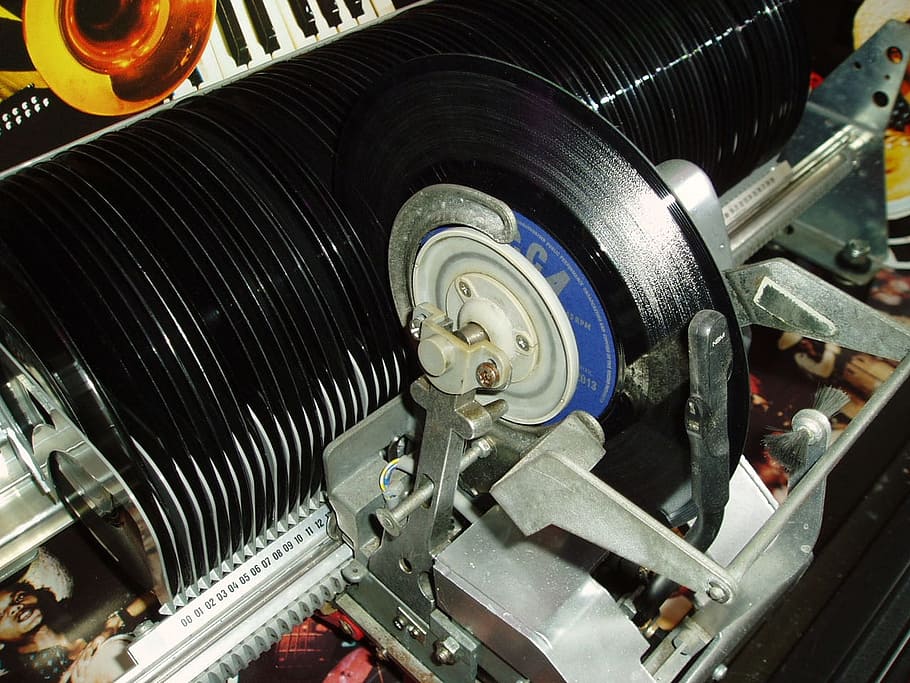 Box, Record, Music, Sound, Vinyl, technology, engine, machinery, industry, close-up