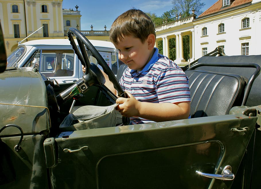 child, boy, joy, the rapture, hobby, car, people, children, the person, childhood