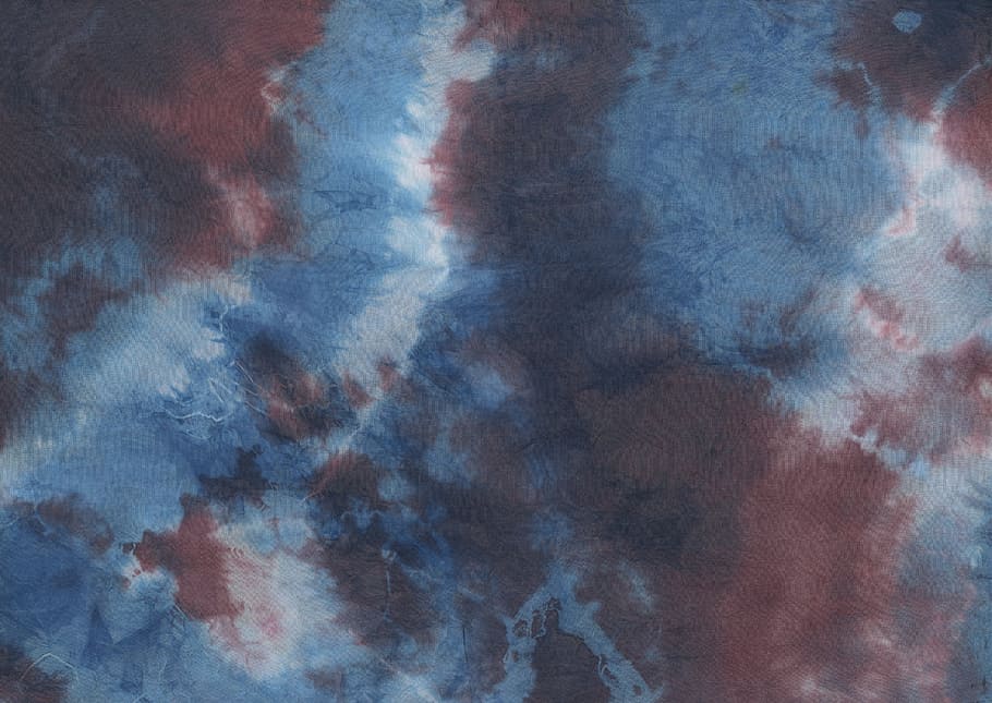 natural, dyeing, silken, background, abstract, blue, natural dyeing, water, pattern, fabric