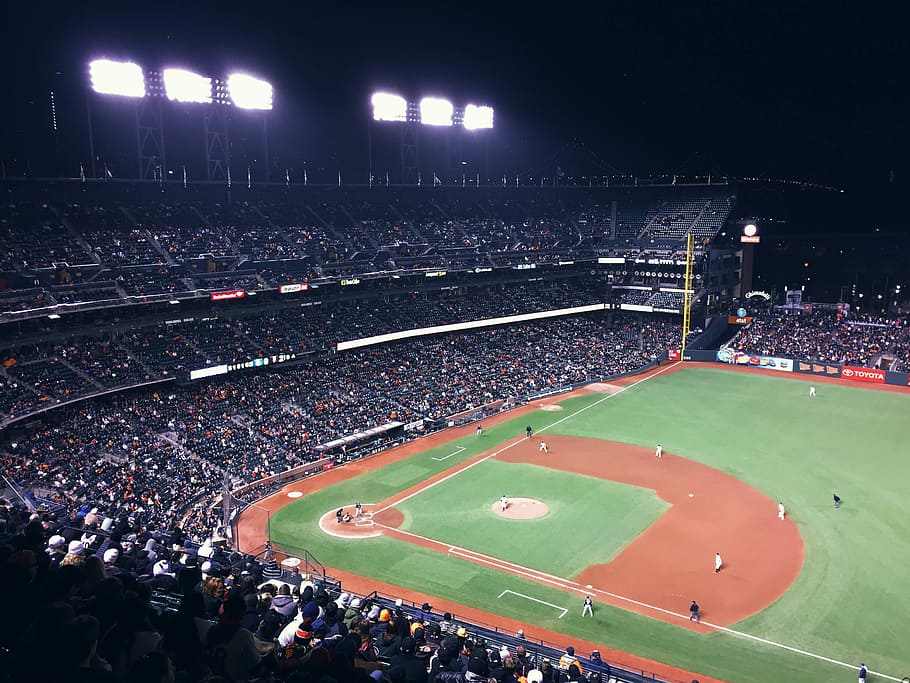 campo gigante de san francisco, gigante de San Francisco, campo, California, arena, béisbol, diamante, foto, MLB, dominio público