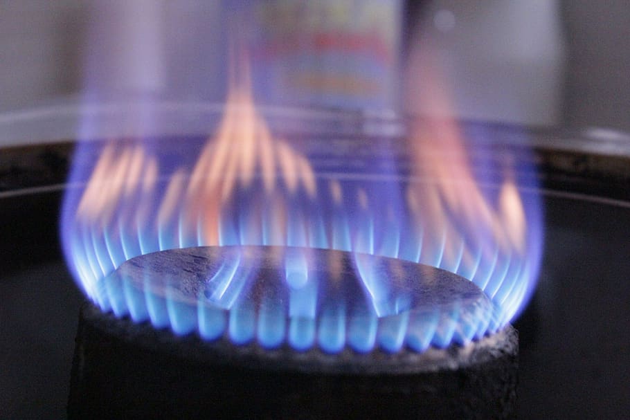 gas, fire, hot, cooking, hotplate, burner, gas stove, stove, heat - temperature, flame