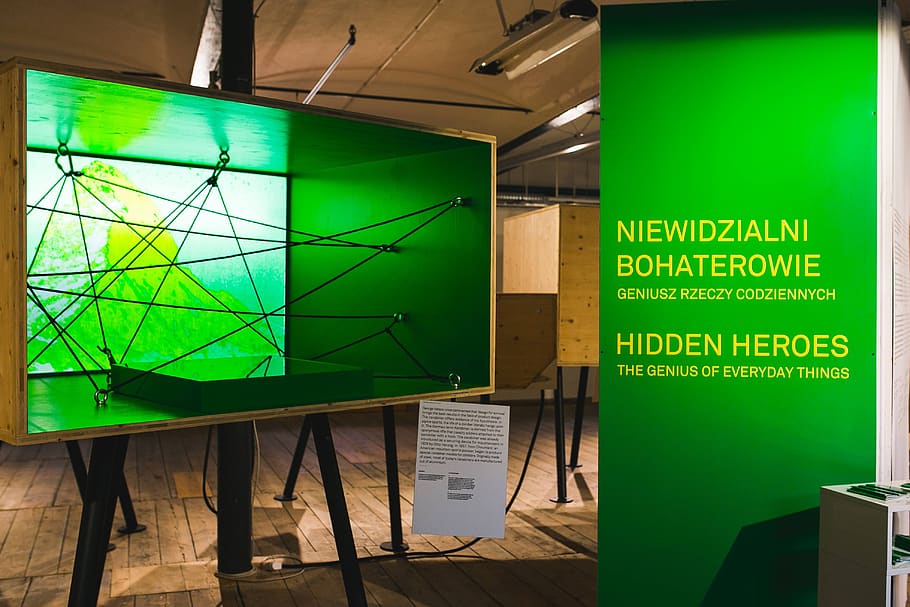 arte, diseño, exposición, instalación, galería, Lodz Design Week, ŁDF, Modern, color verde, comunicación