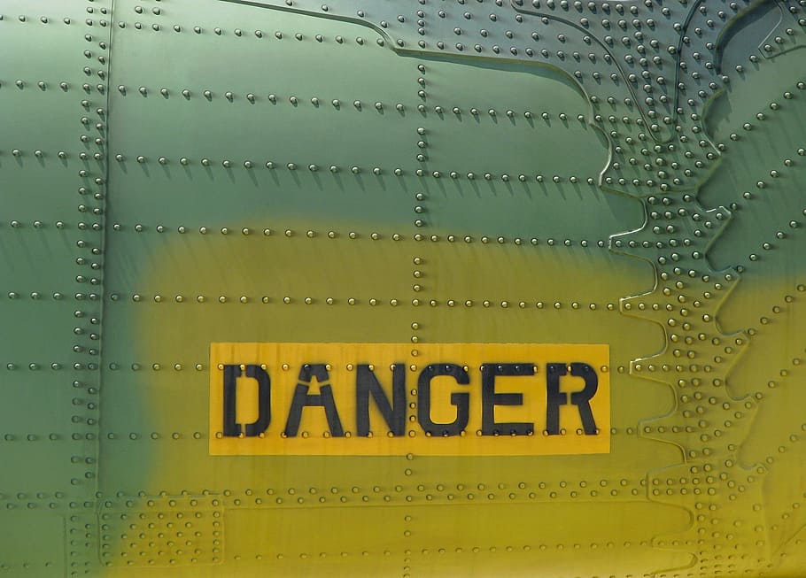 danger, military aircraft, metal, army, warning, technology, aviation, texture, screws, rivets