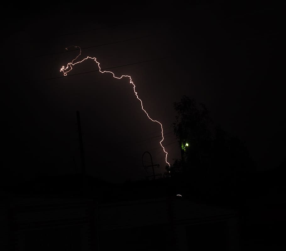 lightning, thunderstorm, Lightning, Thunderstorm, electrical storm, night, electricity, weather, atmospheric, atmosphere, cloud