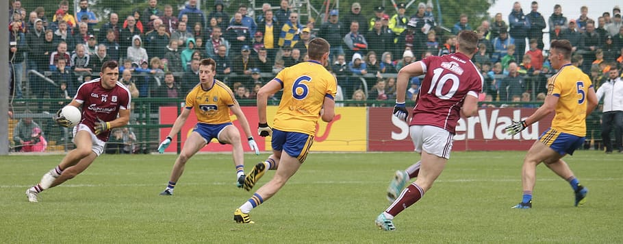 damien comer, galway, roscommon, gaelic football, sport, group of people, athlete, competition, team sport, soccer