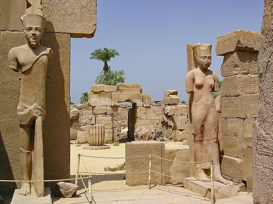 karnak, egypt, temple, antiquity, weltwunder, world heritage, world heritage site, unesco, africa, north africa