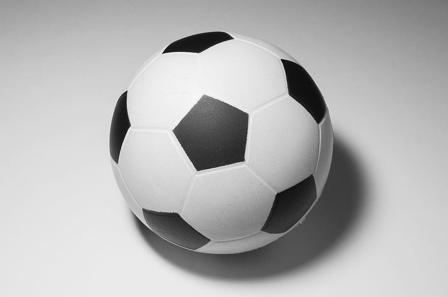soccer ball, ball, football, sport, imitation leather, studio shot, soccer, sports equipment, single object, team sport