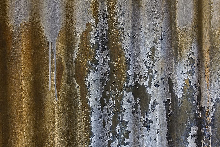 Rust, Old, Wall, Metal, Texture, Damaged, old, wall, retro, dirty, iron
