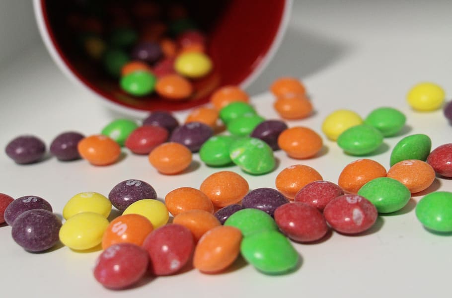 smarties, colorful, sweetness, multi colored, sweet food, candy, sweet, indoors, large group of objects, food