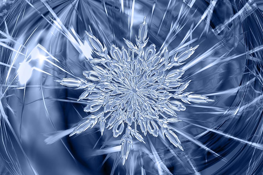 macro photo, snow flake, ice crystal, ice, form, frost, fabric, grid, glass, may refer to