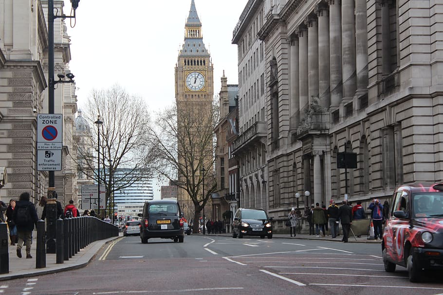 Big Ben, Londres, Inglaterra, Reino Unido, ciudad, torre del reloj, calle, vida de la ciudad, calle de la ciudad, arquitectura