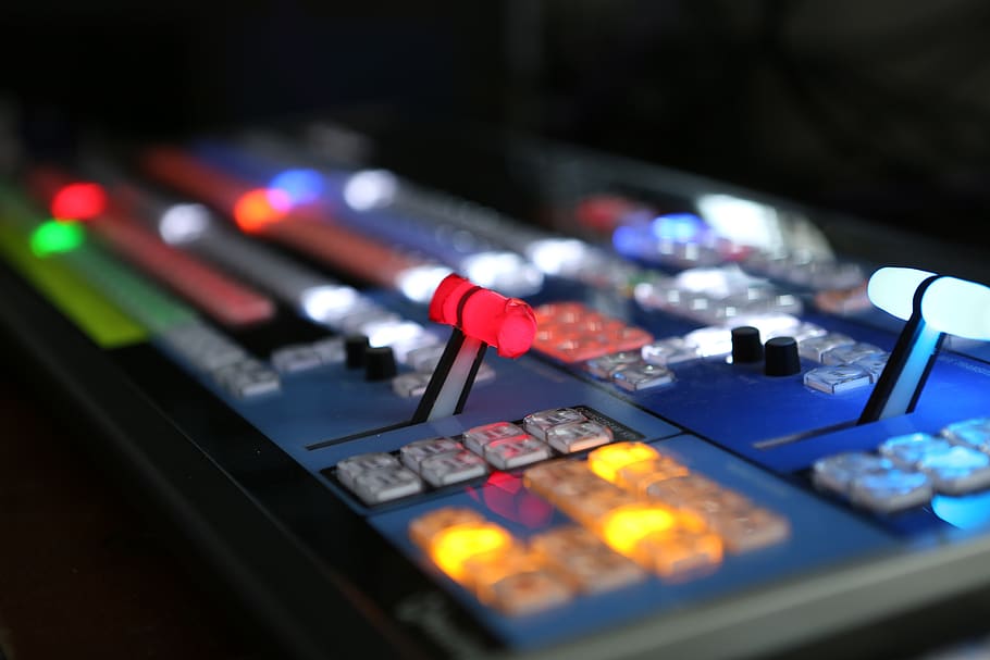 broadcast, video, mixer, media, tv, technique, digital, professional, control, technology