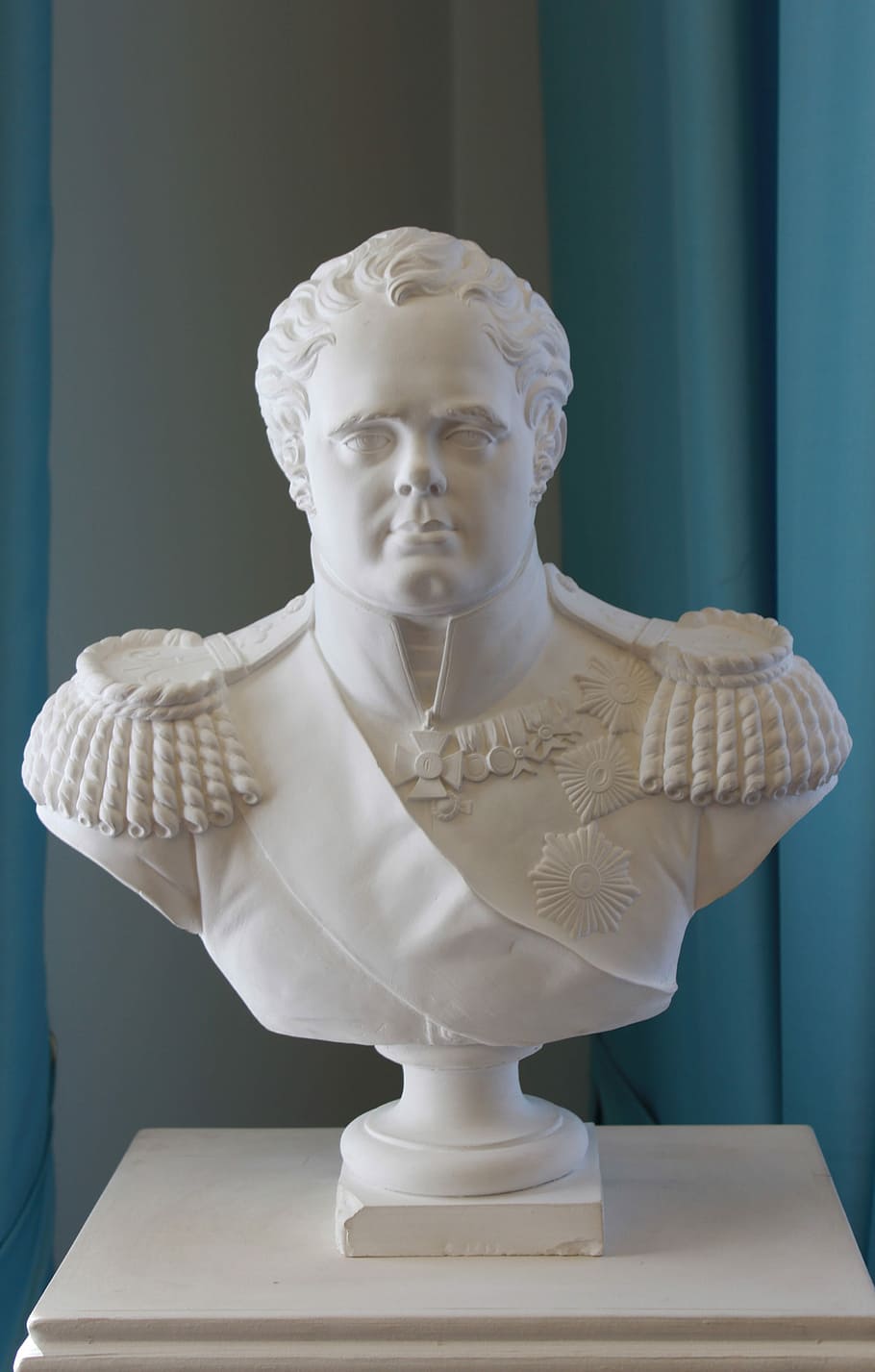 Prince, Konstantin Pavlovich, Great, Bust, Museum, Reserve, Pushkin ...