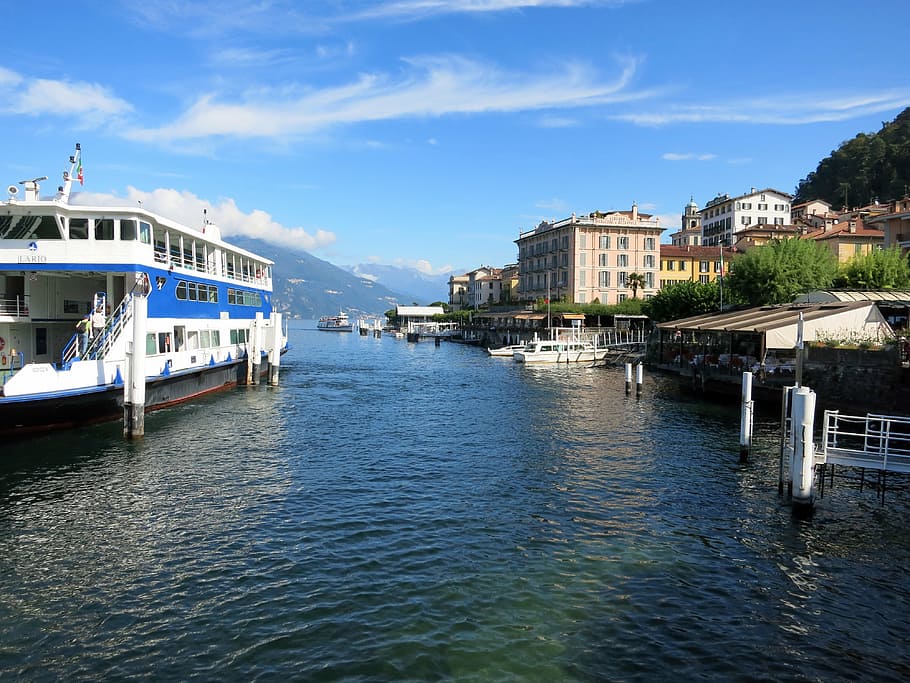 lake como, italy, water, holiday, basant di como, lake, mountains, architecture, building exterior, built structure