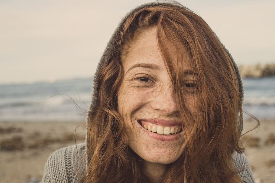 redheads, model, hair, girl, fashion, red, freckles, portrait, headshot, smiling