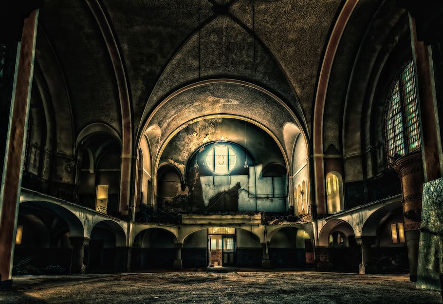 church, mystical, middle ages, mood, atmosphere, mysterious, old, gloomy, historically, pforphoto