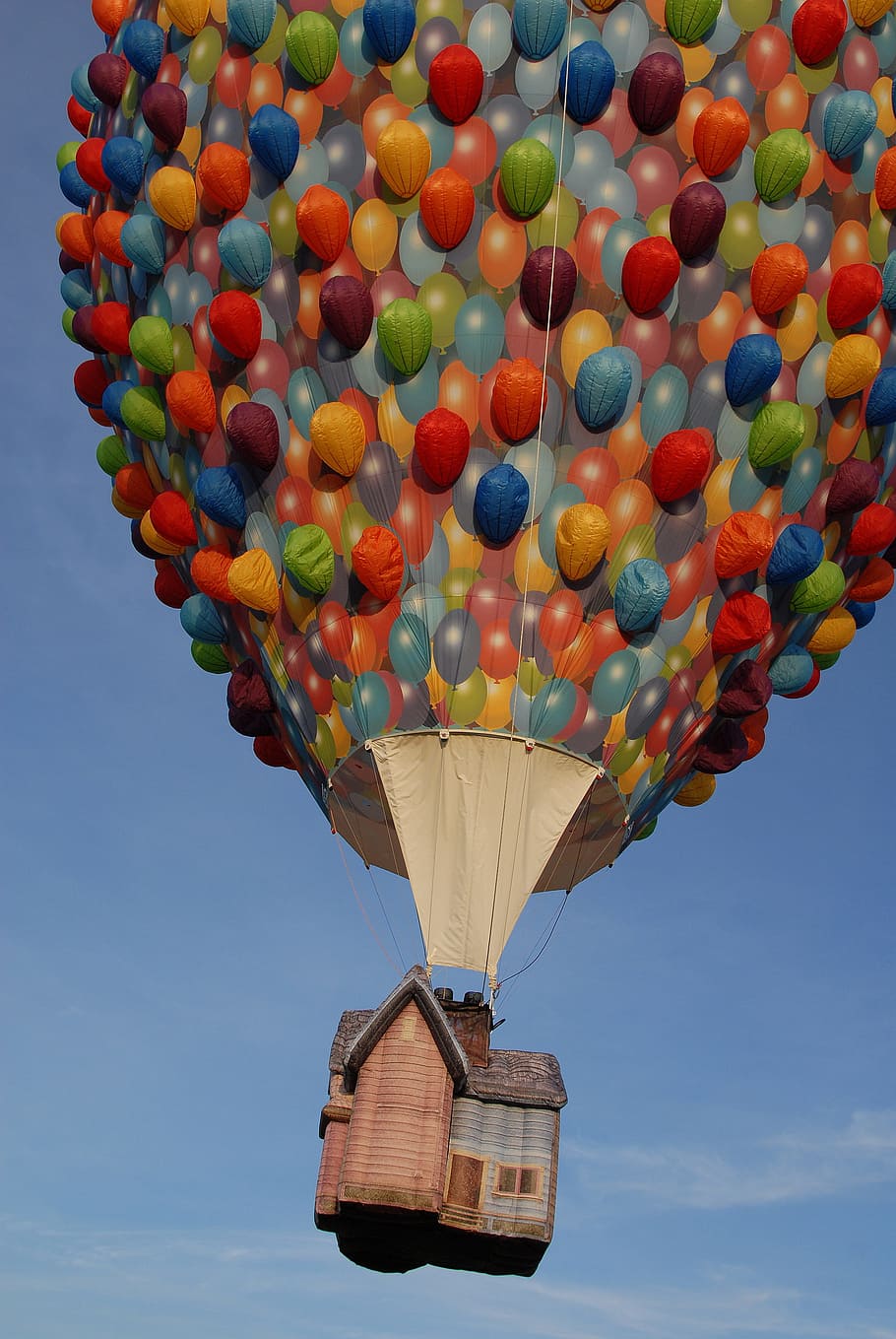 assorted-color, hot, balloons, air, ball, hot-air ballooning, sky, windbag, up there, nacelle