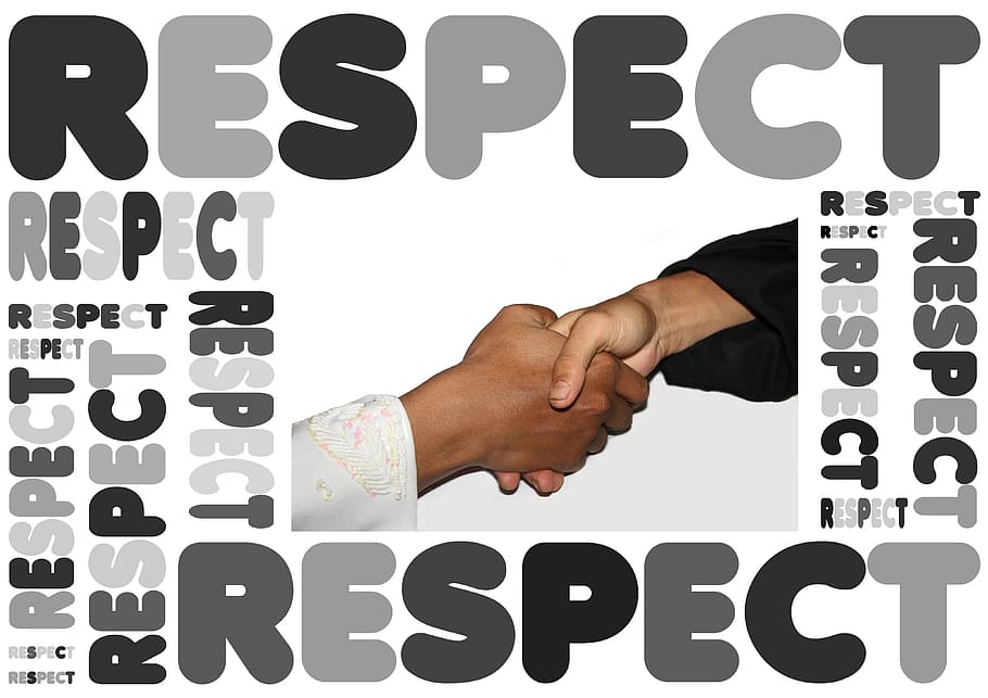 respect illustration, handshake, haendeschuettel, respect, awe, attention, recognition, admiration, appreciation, worship