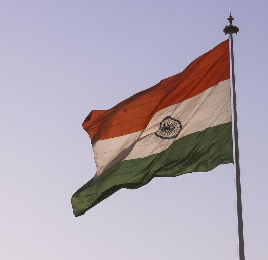 bandera india, bandera, india, bandera nacional, tricolor, día de la independencia, 26 de enero, 15 de agosto, nación, cultura