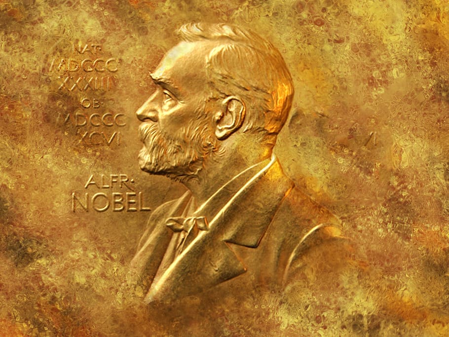 nobel, alfred, plate, coins, medal, portrait, embossing, price, representation, art and craft