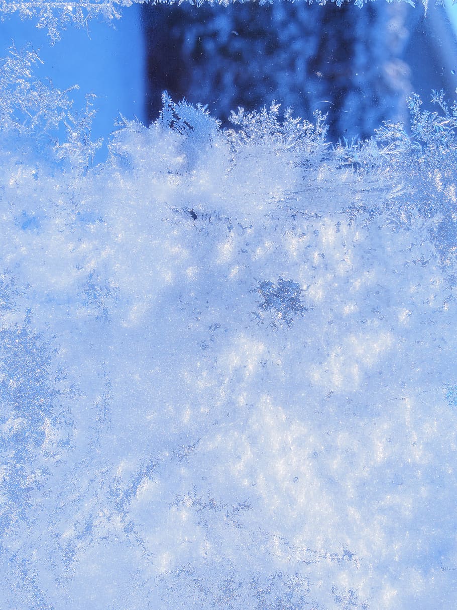 ice, window, frost, cold, texture, winter, frozen, white, eiskristalle, icy