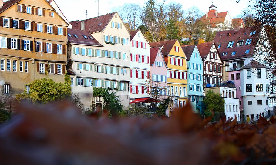 Tübingen, Neckar, Cidade, Cidade Velha, Rio, historicamente, sul da alemanha, cidade universitária, casas, baden württemberg