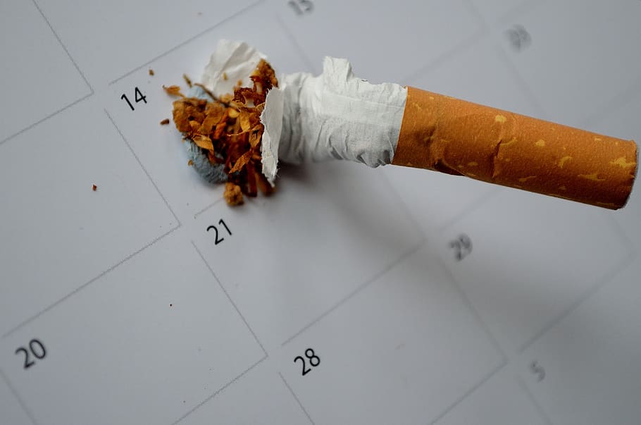 seu, parar, data, decisão, vida, cigarro, fumar, hábito, vício, saúde