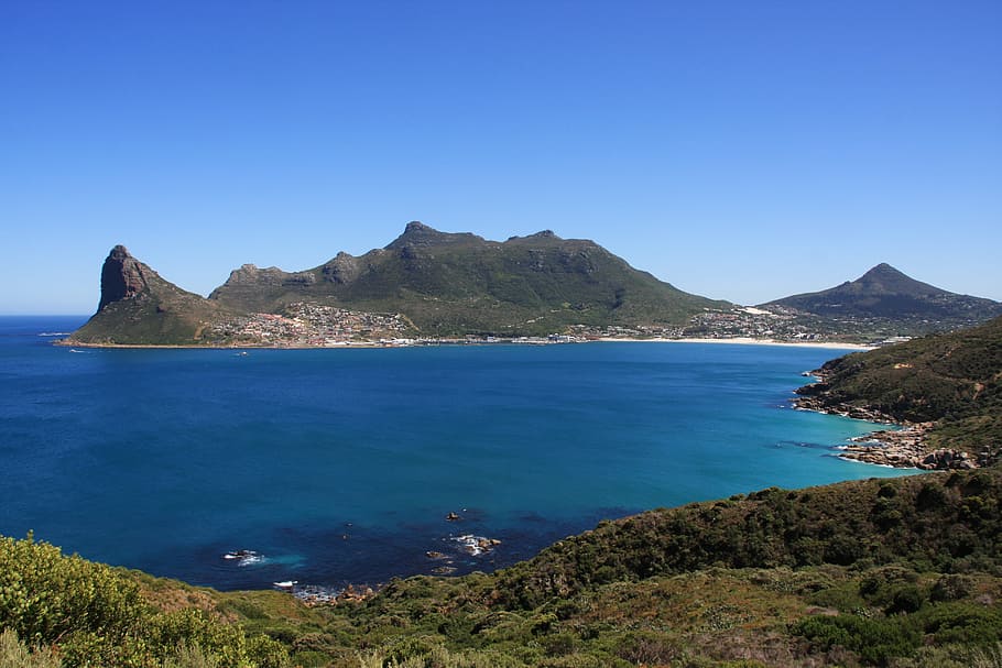 booked, beach, kamps bay, cape town, bachelor's degree, water, sea, land, scenics - nature, mountain