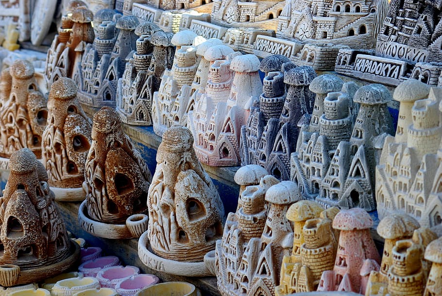 Cappadocia, Trinket, Plaster, Stone, cappadocia-trinket, ornament, fairy chimneys, nevşehir, turkey, goods
