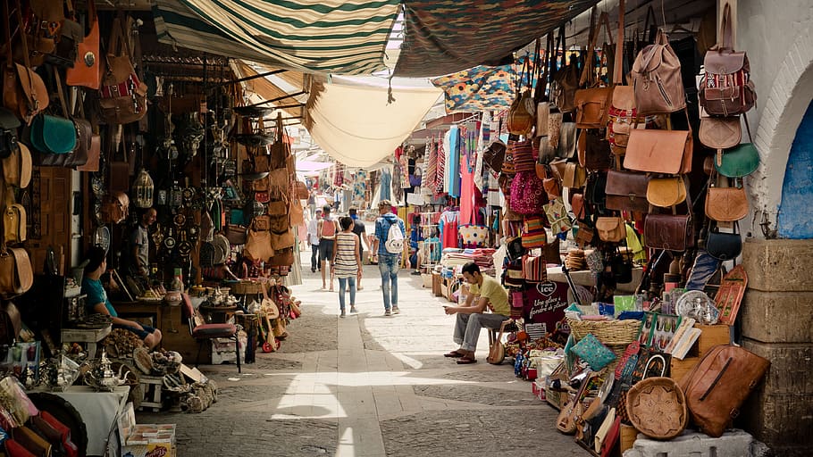 people, walking, marketplace, daytime, souk, discount, bazaar, alley, marktgasse, load alley