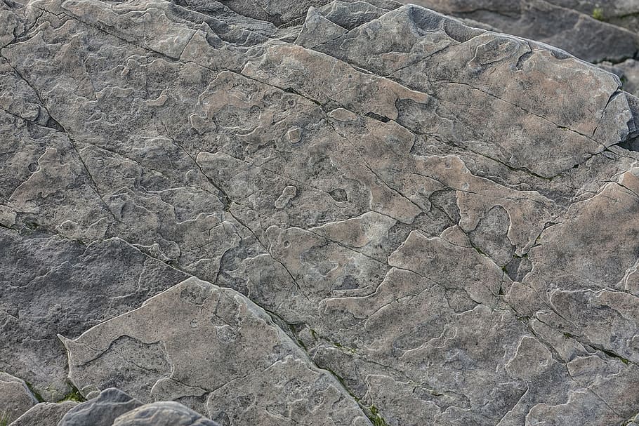 灰色のコンクリート表面, 岩, テクスチャ, 石, 表面, 材料, ラフ, 灰色, 自然, 石材