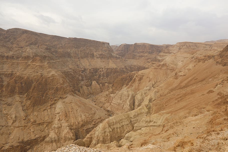 mounts, desert, nature, landscape, rock, mountain, israel, scenics - nature, rock - object, rock formation
