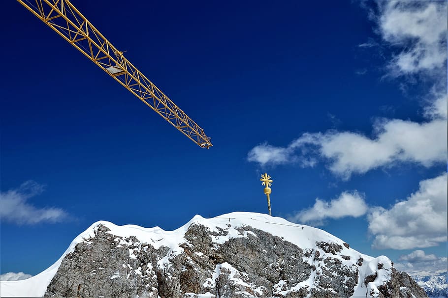 Crane, Boom, Construction Work, crane boom, z, baukran, site, build, sky, cranes