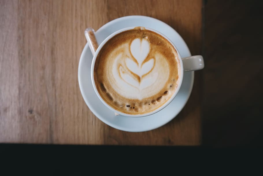 coffee, latte, art, espresso, steamed milk, coffee shop, caffelatte, cup, coffee - drink, coffee cup