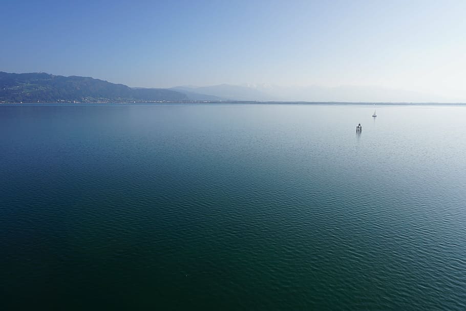 lake constance, lake, water, blue, view, rest, quiet, scenics - nature, tranquility, beauty in nature