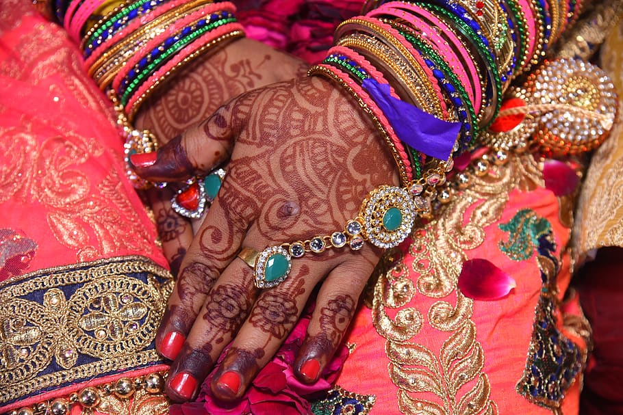 wedding, marriage, indian wedding, indian bride, bride, menhdi, wedding night, dulhan, bridal, female