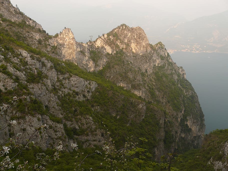 Mountains, Garda, Hiking, Tour, hiking tour, val sperone, monte di riva, monti di riva, bocca d'enzima, sentiero attrezzato foletti