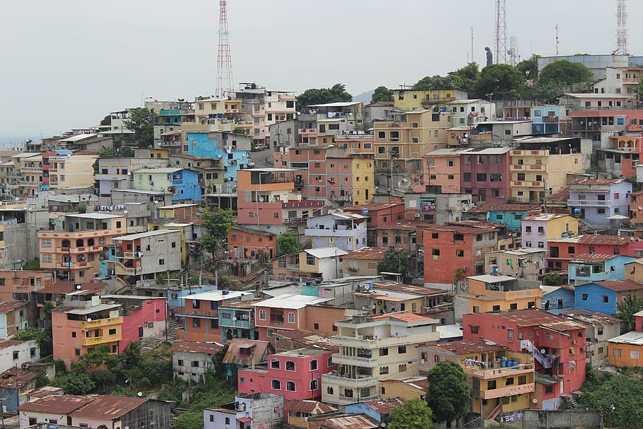 Free download | ecuador, colorful, homes, colourful houses, south ...