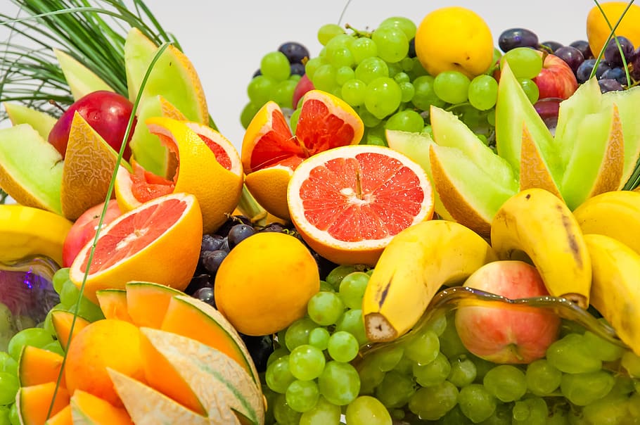 variety of fruits, eating, fruit, citrus, dessert, healthy food, health, sweet, eco-friendly, food