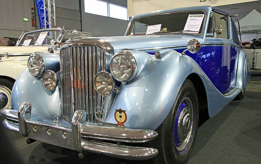 Oldtimer, Jaguar, Old Car, Nostalgia, jaguar v, classic, historically, vehicle, automotive, pkw