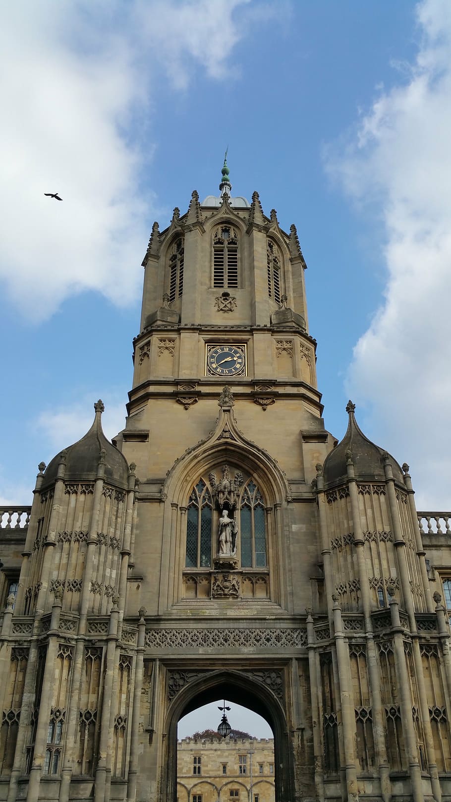oxford, city, university, architecture, built structure, building exterior, sky, low angle view, place of worship, belief